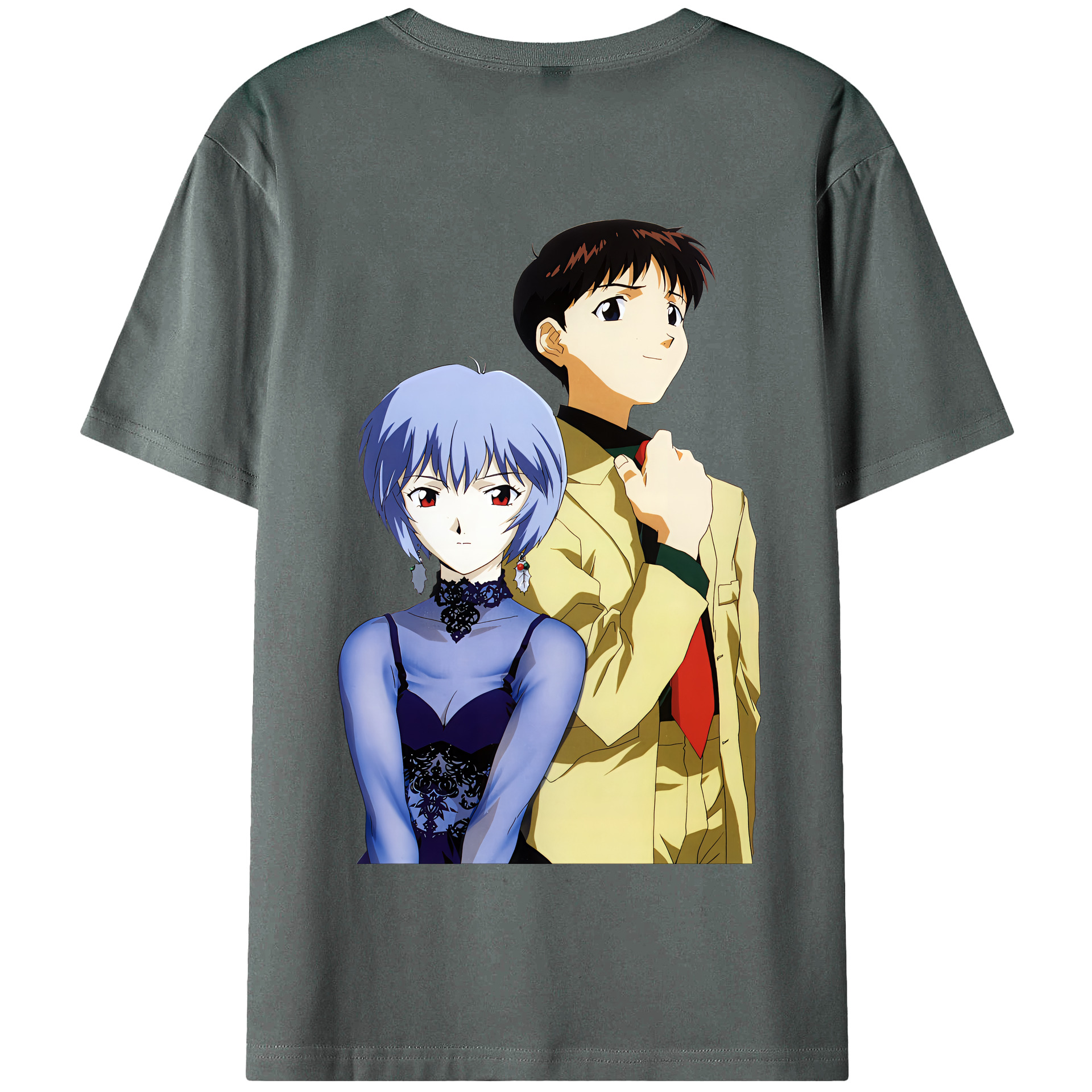 （画像用） EVA 新世紀エヴァンゲリオン 綿100％半袖Tシャツ（背面プリント）